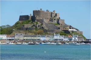 Mont Orgueil Castle on the Isle of Jersey (photo by Lady Dorothy)