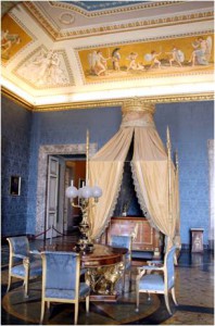 King Ferdinand's bedroom from 1814.