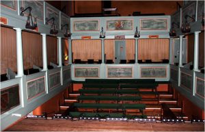 A typical Georgian auditorium