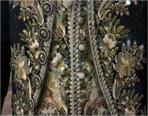 1795-98 Court suit waistcoat detail